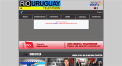 Desktop Screenshot of canal12.com.uy