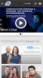 Mobile Screenshot of canal12.com.sv